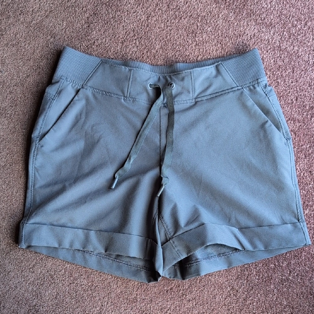90 Degree By Reflex Gray Athletic Shorts Modern Fit